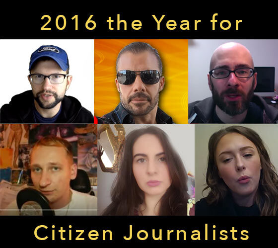 2016 is over — Welcome 2017 — the rise of the citizen journalist
