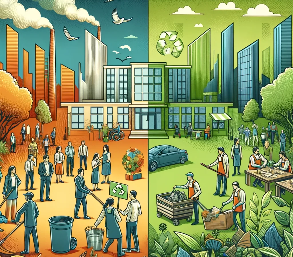 What does it mean to be socially responsible as an individual, and as a company?