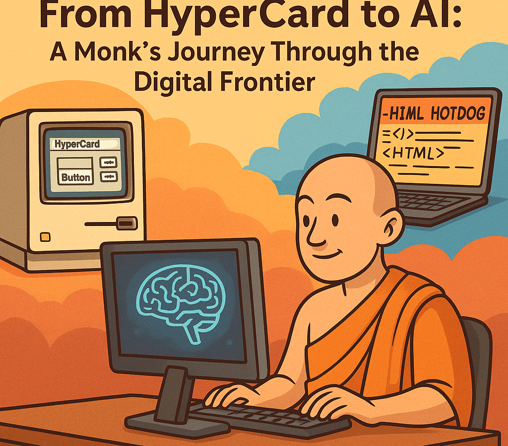From HyperCard to AI: A Monk’s Journey Through the Digital Frontier